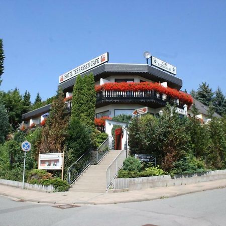 Themen Hotel Terrassen Cafe Bad Münder am Deister Exterior foto