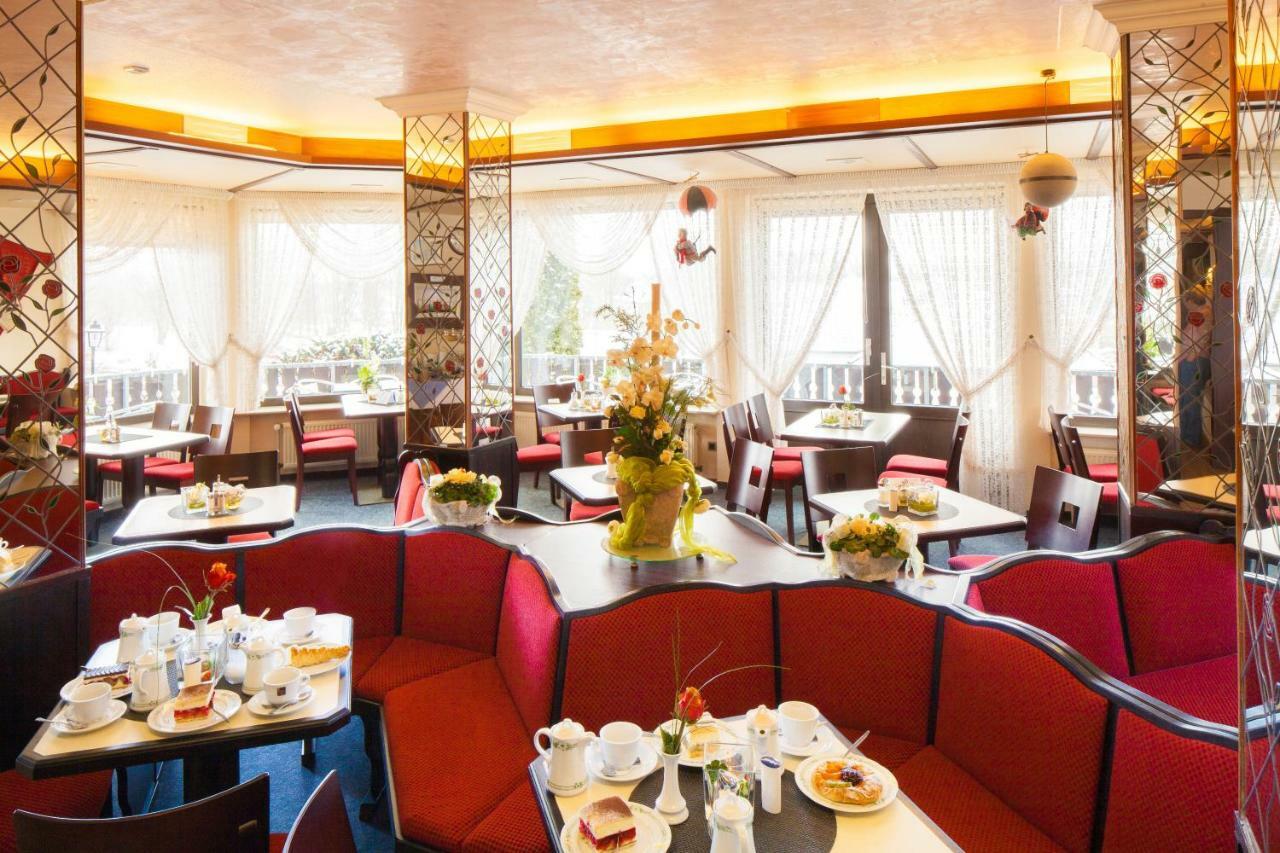 Themen Hotel Terrassen Cafe Bad Münder am Deister Exterior foto